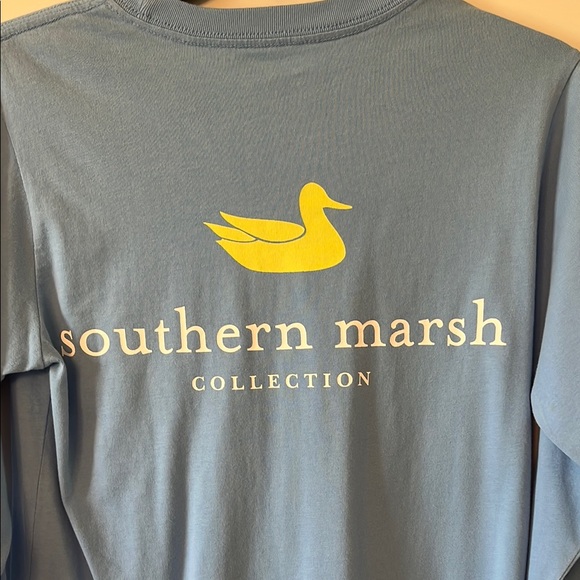 Authentic Southern Marsh Blue Long Sleeve Shirt - Picture 3 of 6